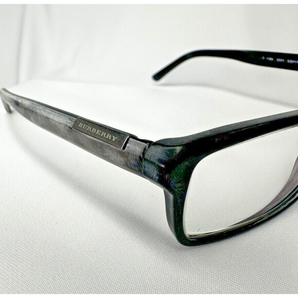 BURBERRY B2085 3001 Men's Black Gray Novacheck Eyeglasses FRAMES ONLY 53-17-140 - Picture 7 of 10